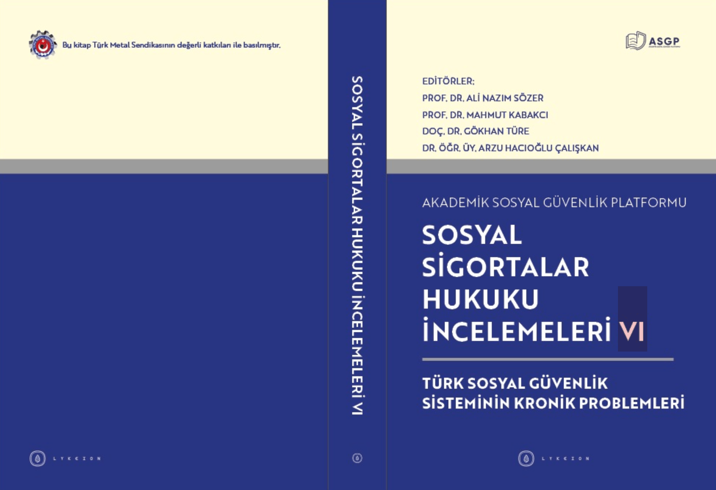 Sosyal Sigortalar Hukuku İncelemeleri VI